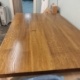 wooden table repaired