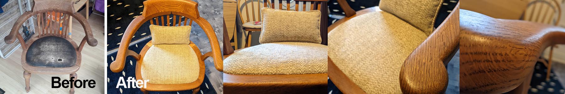 Restoration of a wooden chair